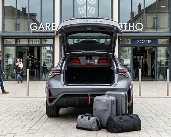 Transport de groupes avec bagages